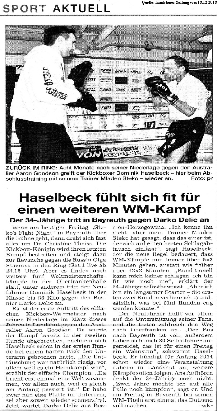 Quelle: Landshuter Zeitung vom 13.12.2013