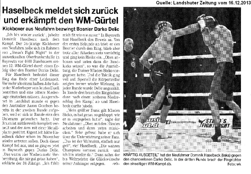 Quelle: Landshuter Zeitung vom 16.12.2013